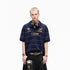 PEOPLESENSE_Navy_Striped_Badge_Print_Polo_Women&