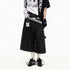 PEOPLESENSE_Red_Selvage_Patchwork_Laser_Print_Button_Fly_Women&