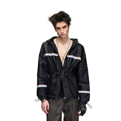 PEOPLESENSE_Reflective_Techwear_Loose_Drop_Shoulder_Women&