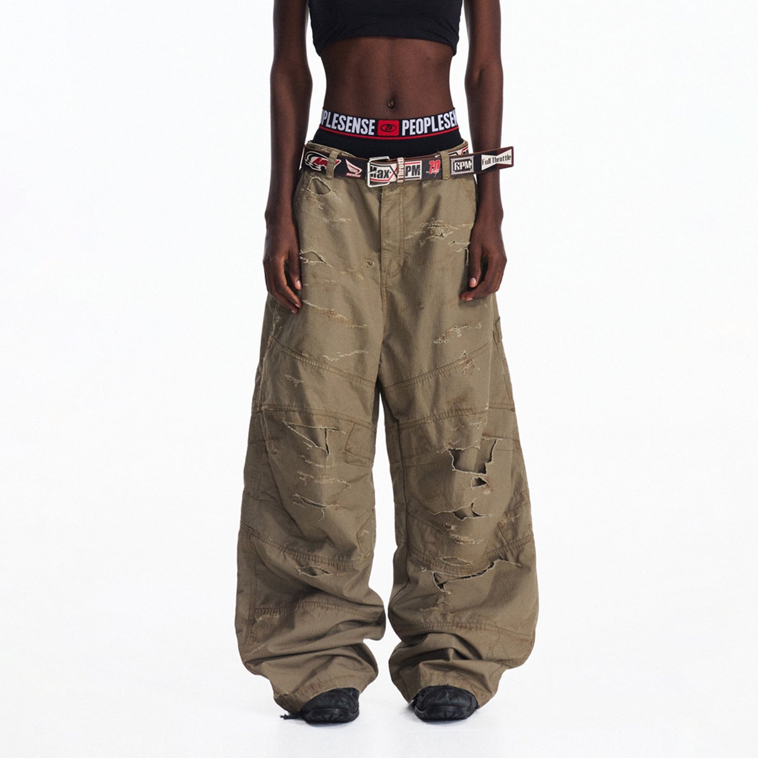 PEOPLESENSE_Vintage_Distressed_Loose_Cargo_Workwear_Mid_Rise_Khaki_Cotton_Pants_MISSTT