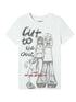 Achihara Bestie Borrowed Tee Retro Washed Cotton