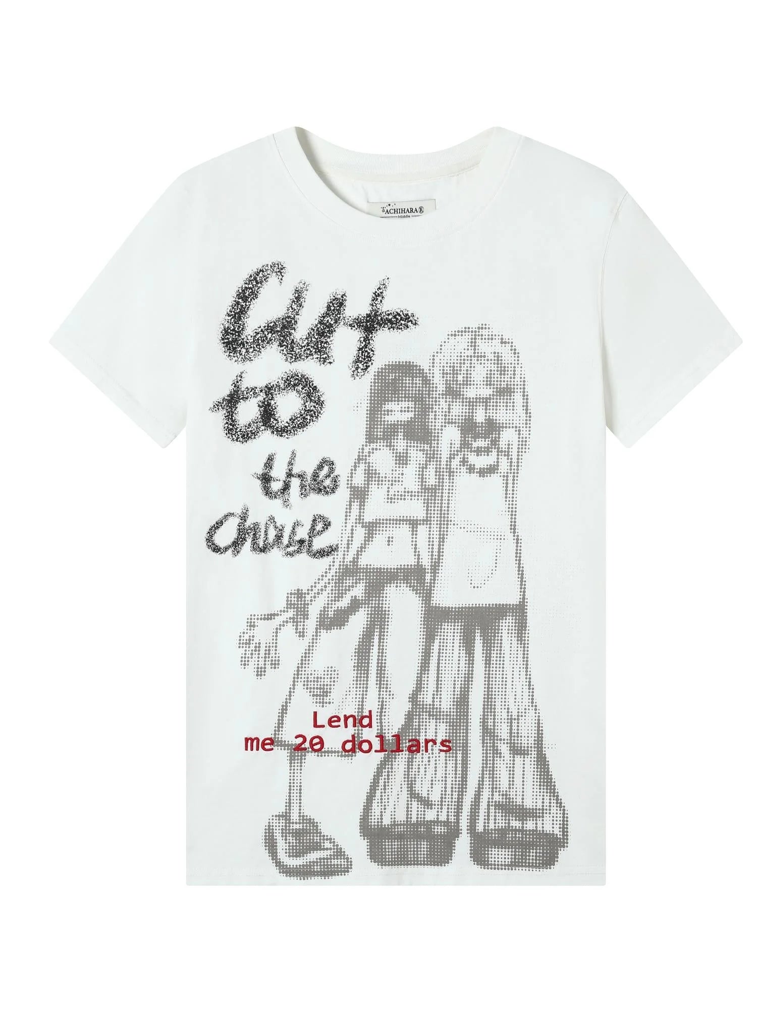 Bestie Borrowed Tee Retro Washed Cotton