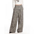 ALINNV STUDIO Vintage Relaxed Wide Leg Pants With Tie Detail Shirt