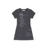 Achihara Distorted Pixel Stripe V Neck T Shirt Long Sleeve