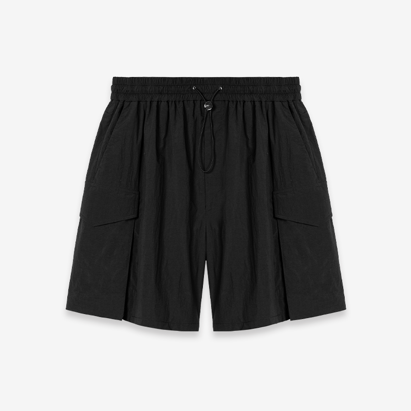 Pleated Casual Shorts