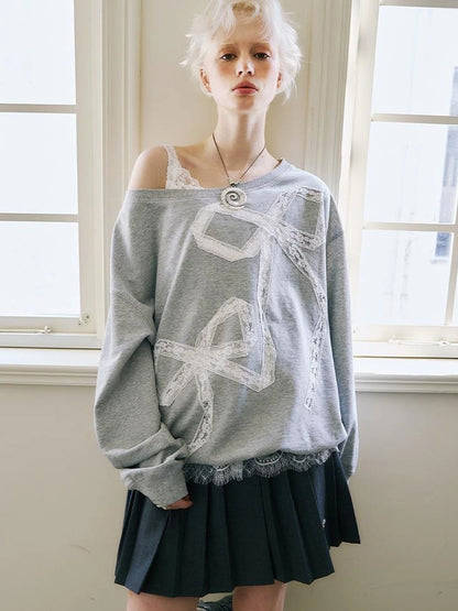 Pleated Mini Skirt With Metallic Logo Structured Flowy