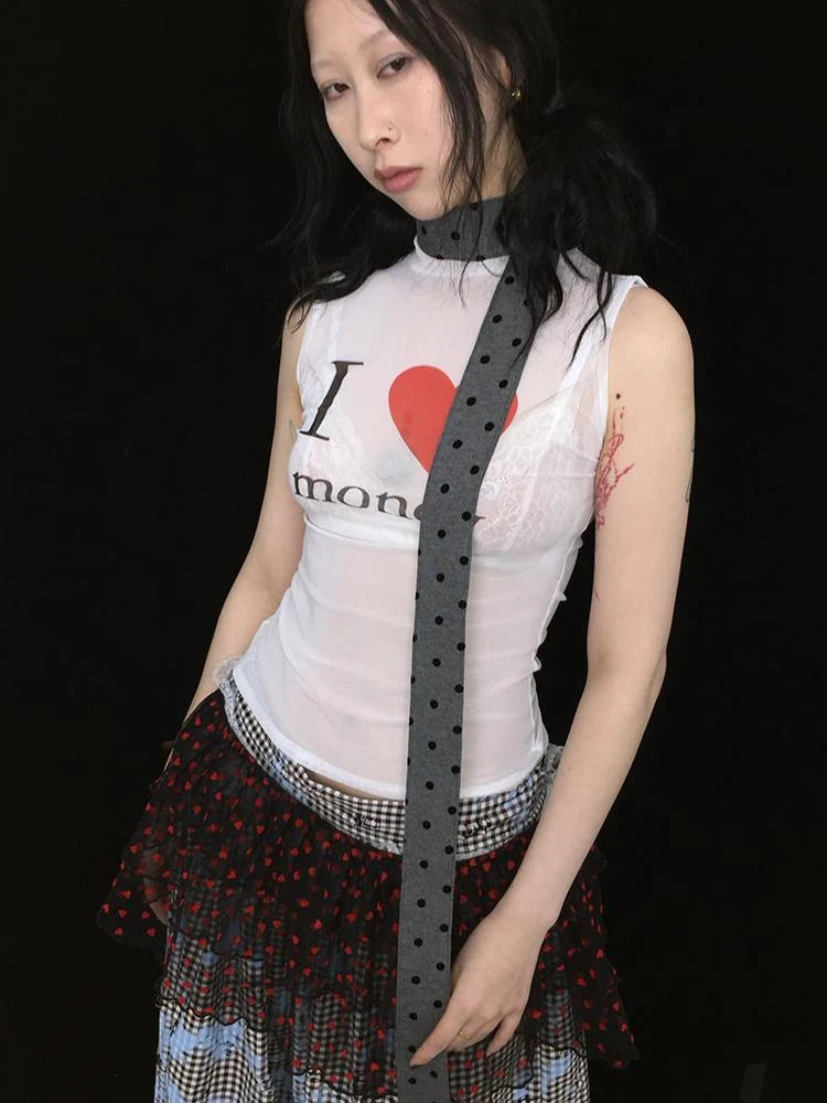 Polka Dot Knit Scarf Versatile All-Season Fashion Scarf