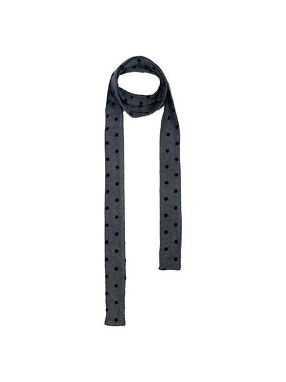 Polka Dot Knit Scarf Versatile All-Season Fashion Scarf
