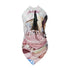 YOSHUYUKI Printed Scarf Halter Neck Slip Top