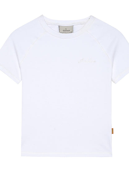 Achihara Summer Essential Slim Fit Cotton Tee