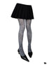 YOSHUYUKI Print Tights With Contrast Crotch Design