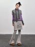 Achihara Spider Studded Short Sleeve Open Front Cardigan