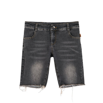 Achihara Tomboy Wash Denim Shorts