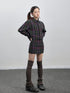 Achihara Imagine Inspired Grid Shirt & Pencil Skirt Set