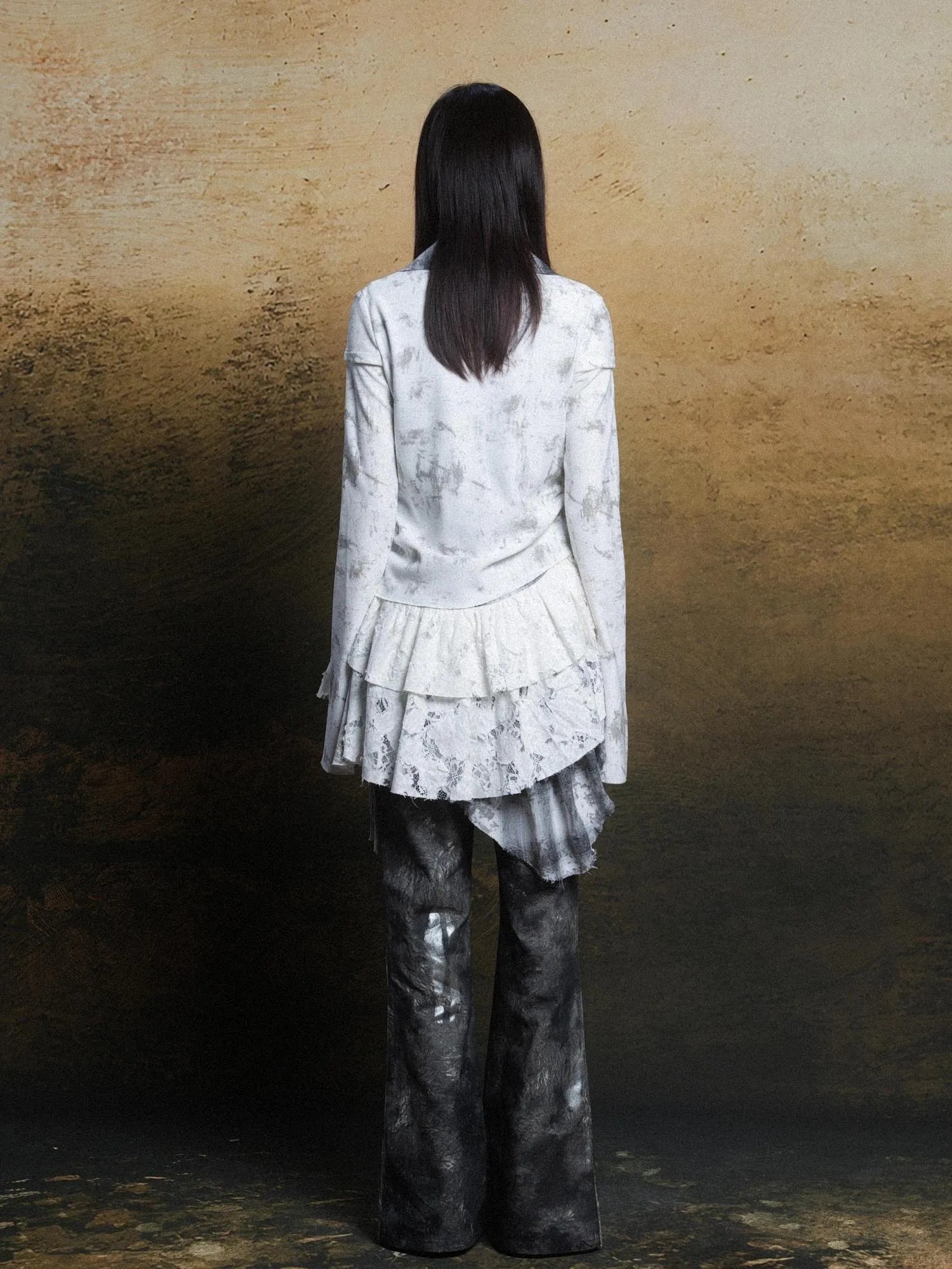 Punk Plaid Contrast Panel Dress Rebellious Spring Style