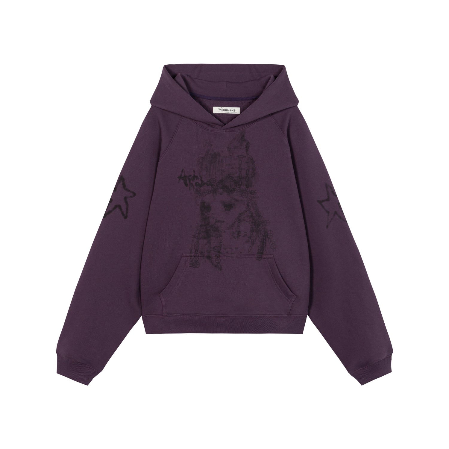 Update Achihara Stars Me Hooded Jacket Women Spring Fall 2025 New Casual Outerwear