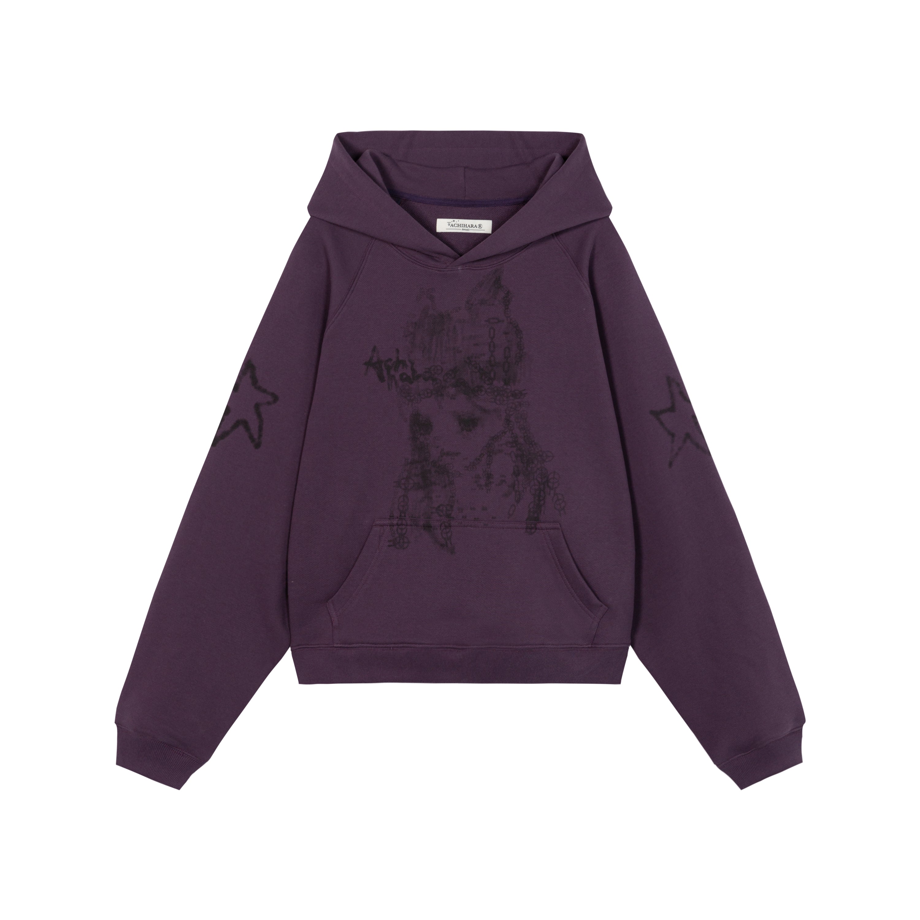 Update Achihara Stars Me Hooded Jacket Women Spring Fall 2025 New Casual Outerwear