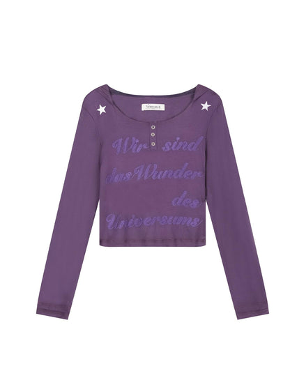 Achihara Hawaii Hooded Crop Tee