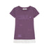 Achihara Time Bandage Floral Trim Tee