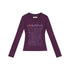 Achihara Spring Idiom Print Long Sleeve Tee