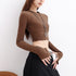 QIUQIU_STUDIO_American_Style_Ribbed_Knit_Asymmetric_Cropped_Women&