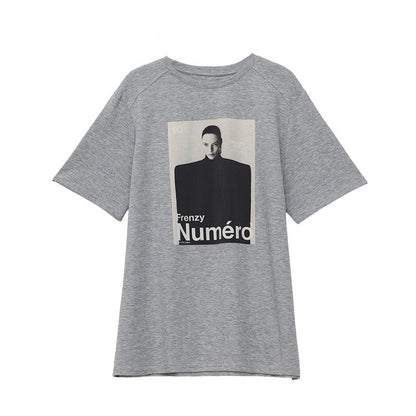 QIUQIU_STUDIO_Black_Gray_Figure_Print_Crew_Neck_Relaxed_Fit_Women&
