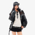 QIUQIU_STUDIO_Black_Vintage_Moto_Lapel_Collar_Loose_Fit_Women&