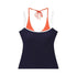 QIUQIU_STUDIO_Colorblock_Faux_Two_Piece_Halter_Crop_Slim_Padded_Women&