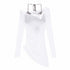 QIUQIU_STUDIO_Colorblock_Halter_One_Shoulder_Women&