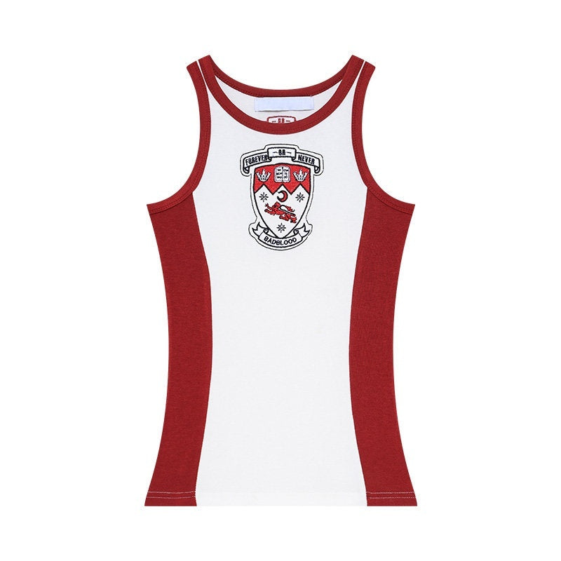 QIUQIU_STUDIO_Colorblock_Logo_Racerback_Women&