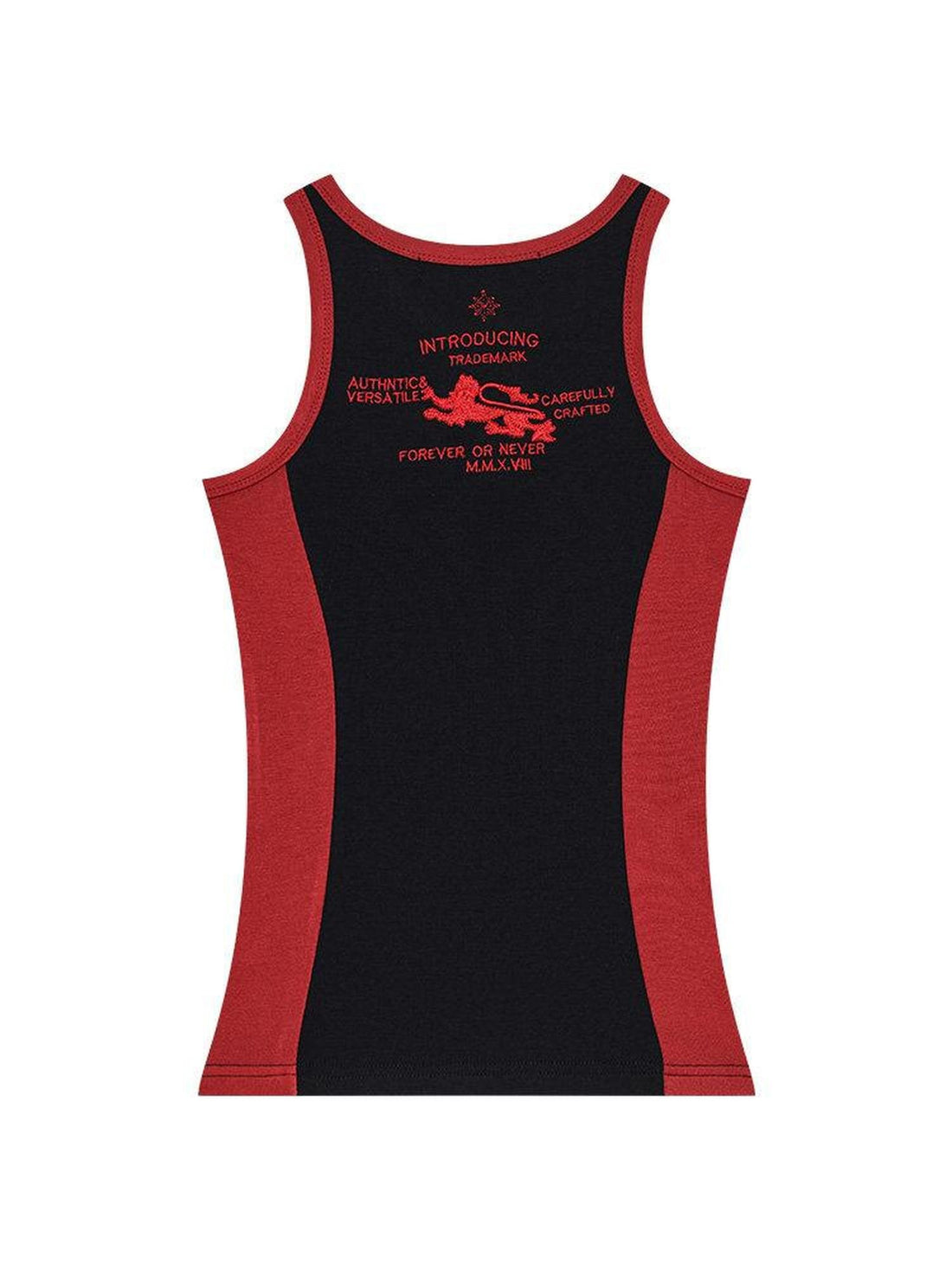 QIUQIU STUDIO Colorblock Logo Racerback Women&