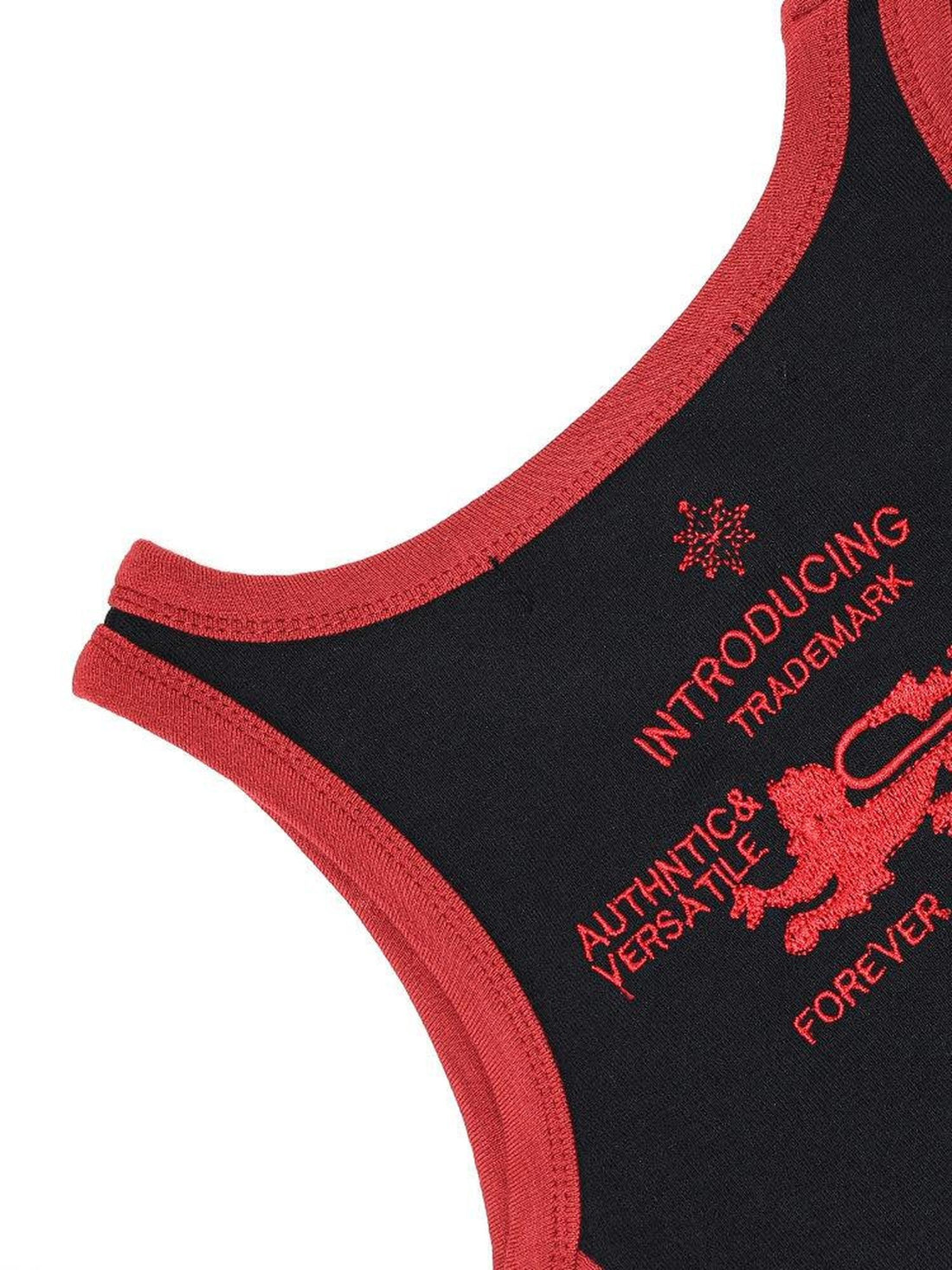 QIUQIU STUDIO Colorblock Logo Racerback Women&