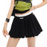QIUQIU_STUDIO_Contrast_Color_Paneling_A_Line_Puff_Mid_Waist_Women&