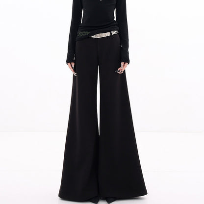 QIUQIU_STUDIO_Drapey_Tailored_Extra_Long_Flare_Women&