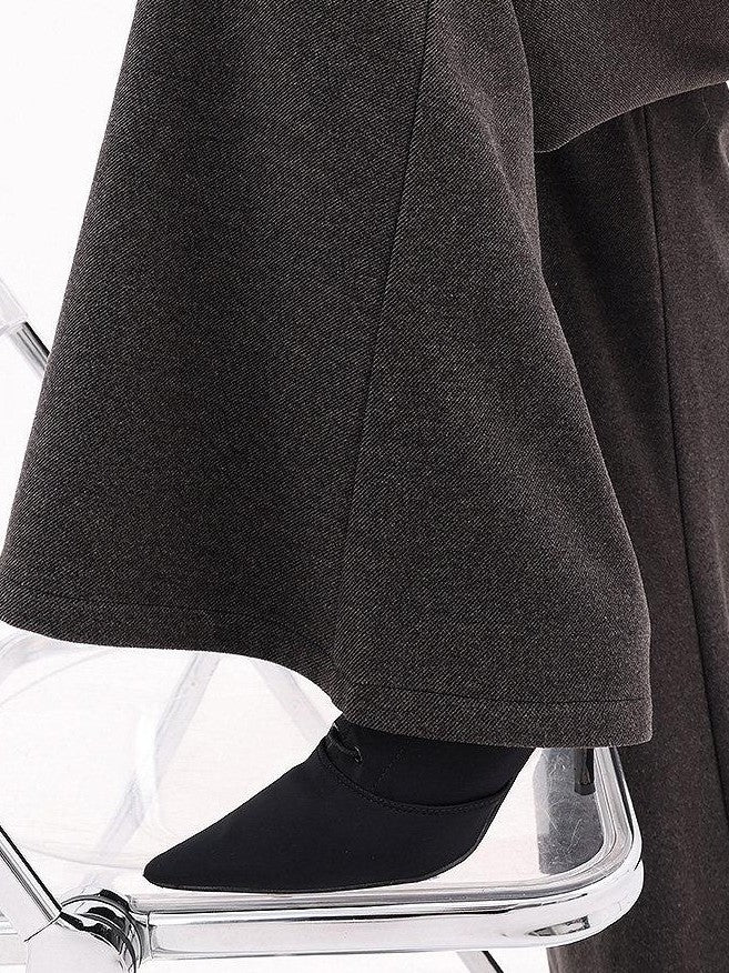 QIUQIU STUDIO Drapey Tailored Extra Long Flare Women&