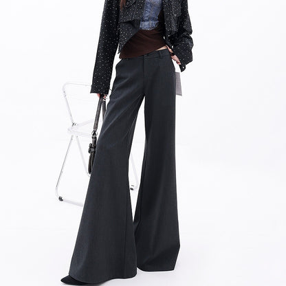 QIUQIU_STUDIO_Extra_Long_Loose_Slight_Flare_Pockets_Women&