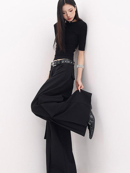 QIUQIU STUDIO Extra Long Multi Pocket Cargo Women&