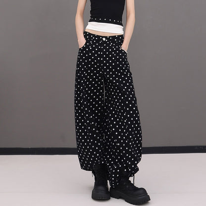 QIUQIU_STUDIO_Extra_Long_Polka_Dot_Drapey_Natural_Waist_Women&