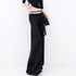 QIUQIU_STUDIO_Extra_Long_Slight_Flare_Loose_Zipper_Fly_Solid_Women&