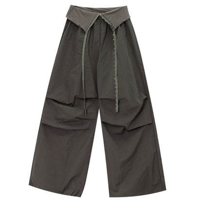QIUQIU_STUDIO_Extra_Long_Slouchy_Cuffed_Cargo_Pockets_Women&