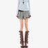 QIUQIU_STUDIO_Gray_Loose_Ruffle_Layered_A_Line_Women&