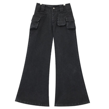 QIUQIU_STUDIO_High_Rise_Extra_Long_Workwear_Cargo_Pockets_Women&