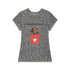 QIUQIU_STUDIO_Leopard_Puppy_Print_Cropped_Waist_Cinch_Round_Neck_Women&