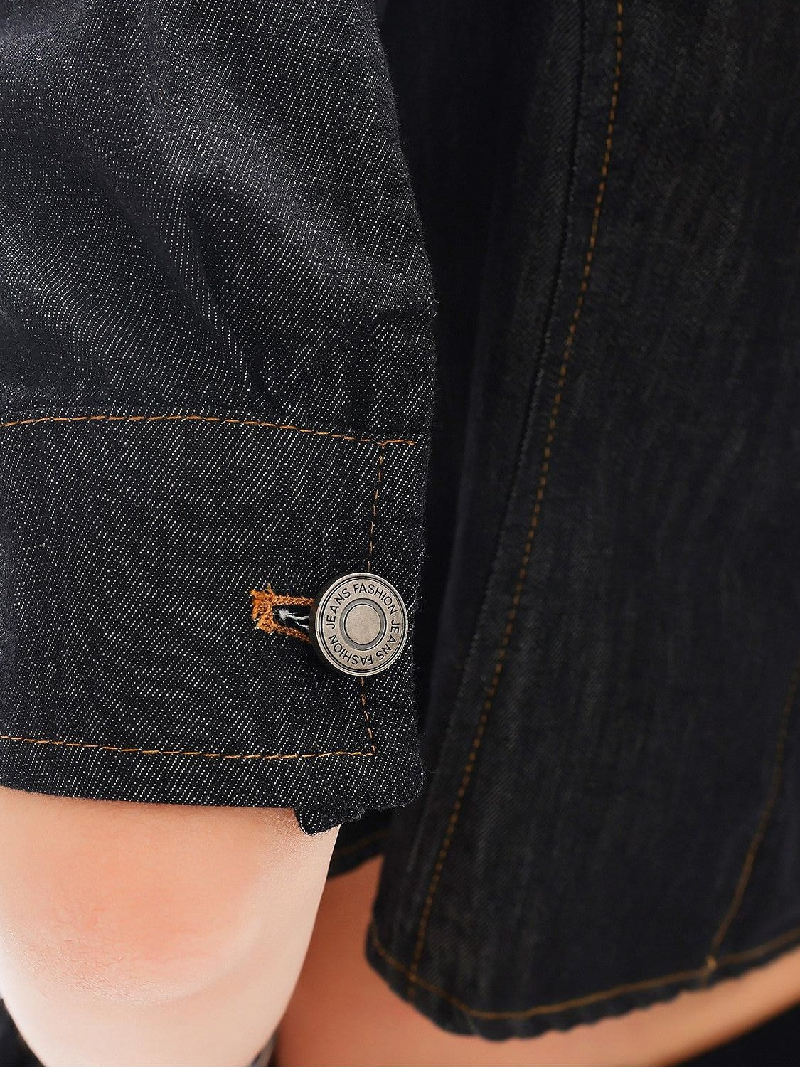 QIUQIU STUDIO Navel Baring Tie Lapel Topstitched Women&