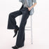 QIUQIU_STUDIO_Navy_Flared_Tall_Length_Slimming_Women&