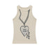 QIUQIU_STUDIO_Necklace_Print_Cropped_Round_Neck_Slim_Fit_Women&