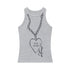 QIUQIU_STUDIO_Necklace_Print_Cropped_Round_Neck_Slim_Fit_Women&