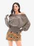 QIUQIU_STUDIO_Off_Shoulder_Solid_Slim_Fit_Women&