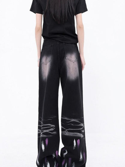 QIUQIU STUDIO Painted Metal Charm Extra Long Loose Women&