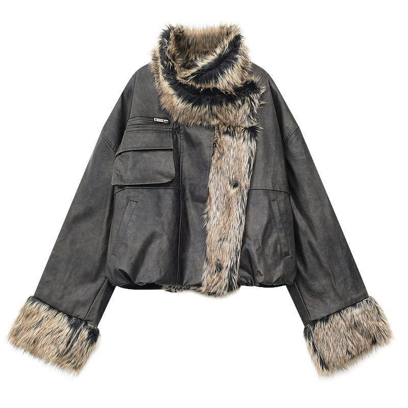 QIUQIU_STUDIO_Plaid_Colorblock_Reversible_Patchwork_Women&